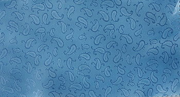 Futterstoff Paisley hellblau